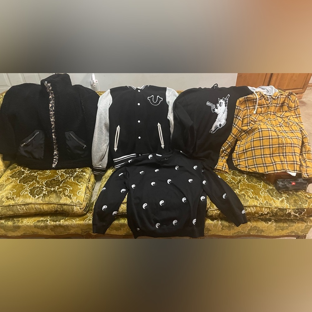 Womens Mixed Clothing Lot (5 Items) Size S, M, & L